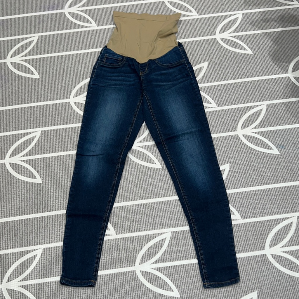 Maternity Denim Skinny Jeans Brand Indigo Blue Size Xs
